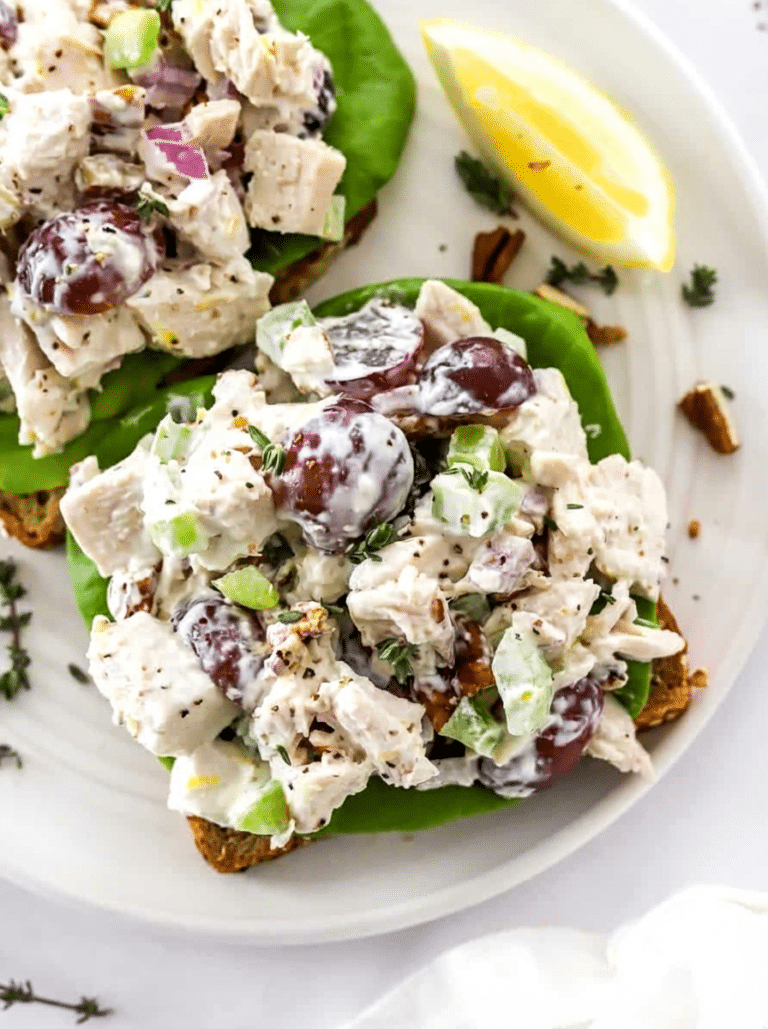 High Protein Greek Yogurt Chicken Salad
