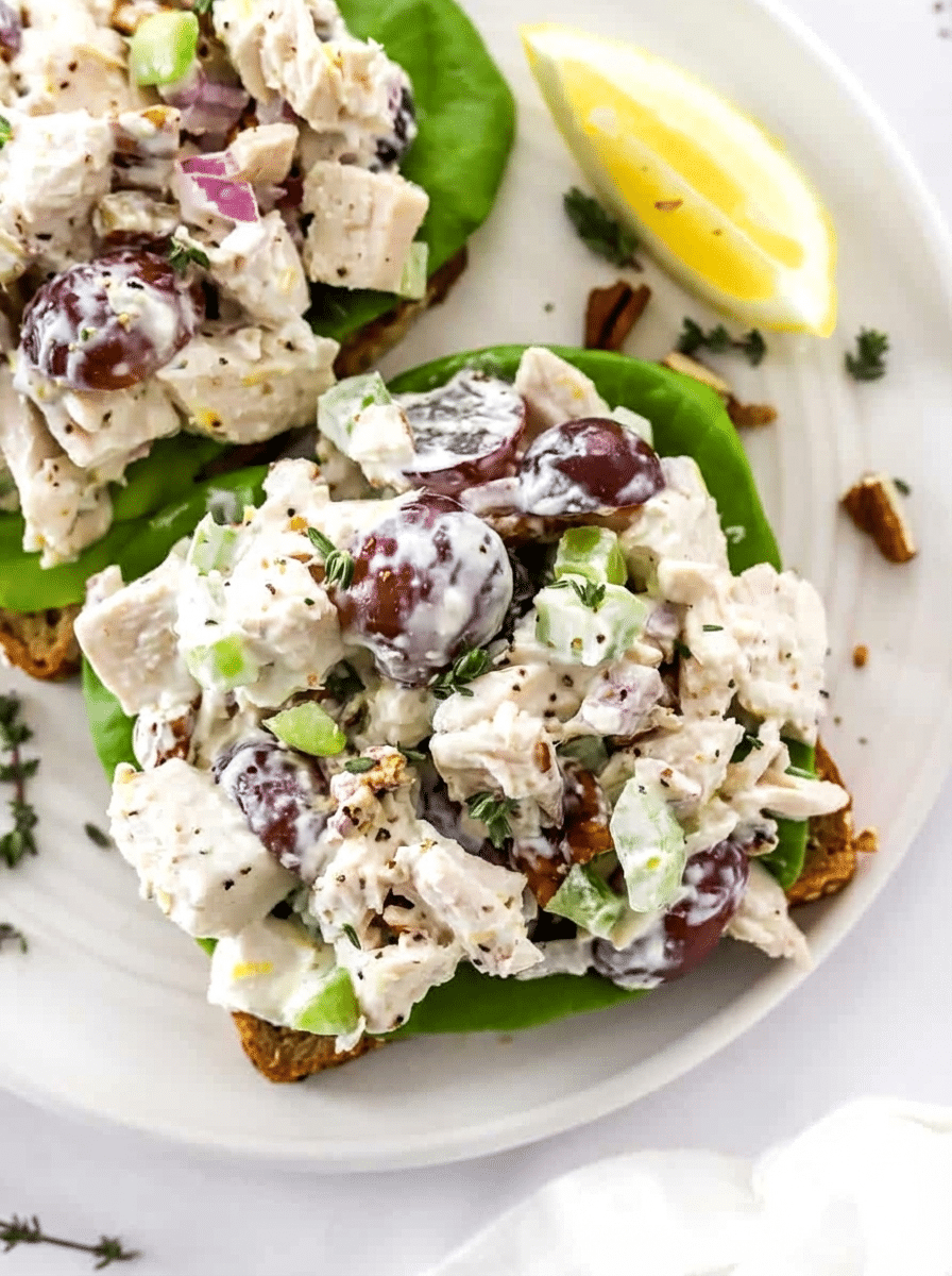 High Protein Greek Yogurt Chicken Salad
