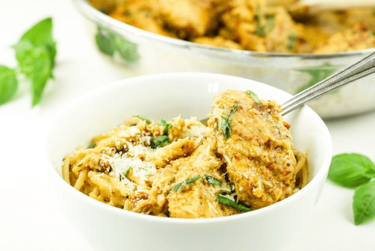 High Protein Marry Me Chicken (Tuscan cottage cheese)